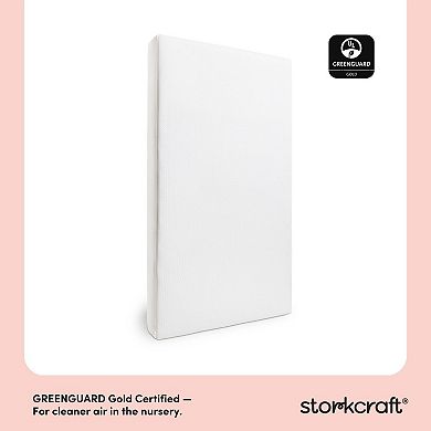 Storkcraft 6-Inch Waterproof Dual-Sided Crib & Toddler Mattress