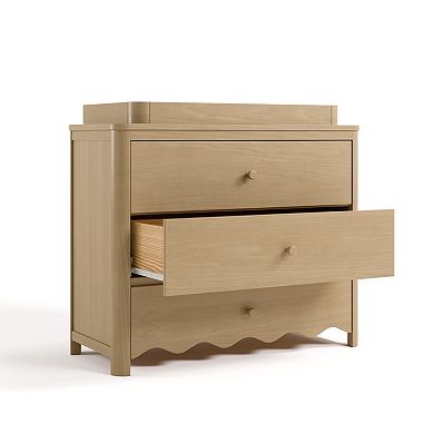 Storkcraft Casablanca 3-Drawer Chest Dresser with Removable Changing Topper