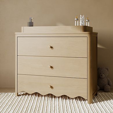 Storkcraft Casablanca 3-Drawer Chest Dresser with Removable Changing Topper
