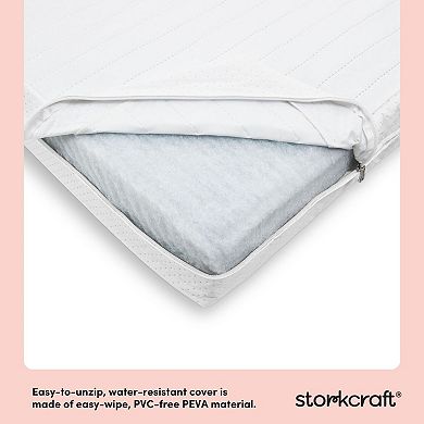 Storkcraft 6-Inch Water-Resistant Dual-Sided Crib & Toddler Mattress