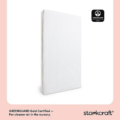 Storkcraft 6-Inch Water-Resistant Dual-Sided Crib & Toddler Mattress