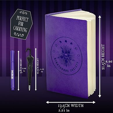 Wow! Stuff Wednesday Secret Reveal Journal 2-pc. Notebook & Invisible Ink Pen Set