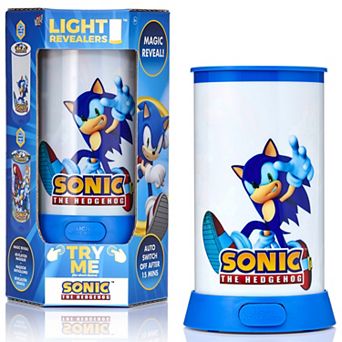Wow! Stuff Light Revealers Sonic The Hedgehog 7.5-Inch Night Light