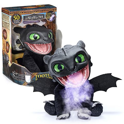 Детские фигурки Wow! Wow! Stuff How To Train Your Dragon Toothless Puppetronic Interactive Plush Toy