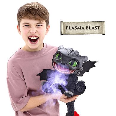 Wow! Stuff How To Train Your Dragon Toothless Puppetronic Interactive Plush Toy
