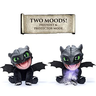 Wow! Stuff How To Train Your Dragon Toothless Puppetronic Interactive Plush Toy