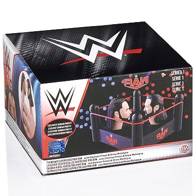 Wow! Stuff WWE Thumb War Superstars Ring Raw - Drew McIntyre VS Damian Priest Wrestling Toy