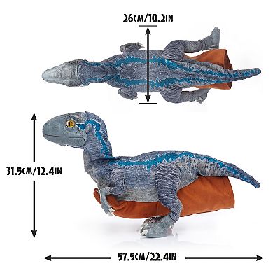 Wow! Stuff Jurassic World Blue Training Edition Interactive Puppetronic Dinosaur Toy