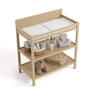 Storkcraft Alpine Changing Table & Open Shelves