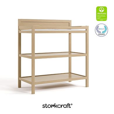 Storkcraft Alpine Changing Table & Open Shelves