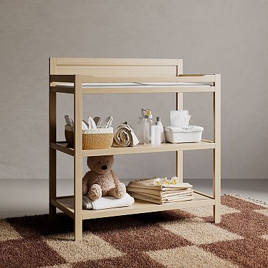 Storkcraft Alpine Changing Table & Open Shelves