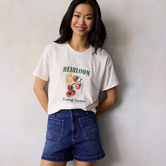 Women's LC Lauren Conrad Boyfriend Tee