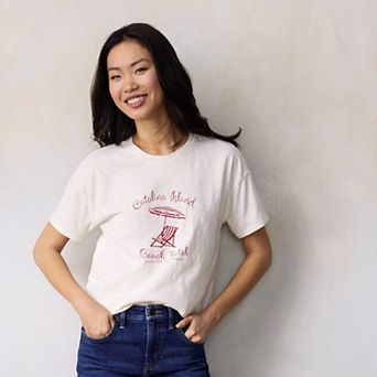 Women's LC Lauren Conrad Boyfriend Tee