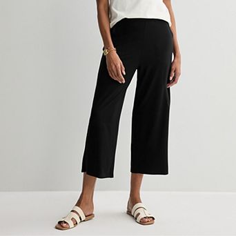Women's Croft & Barrow® Rayon Span Crop Pants