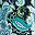 Navy Airy Paisley