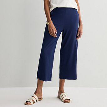 Women's Croft & Barrow® Rayon Span Crop Pants