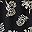 Black Fresh Floral