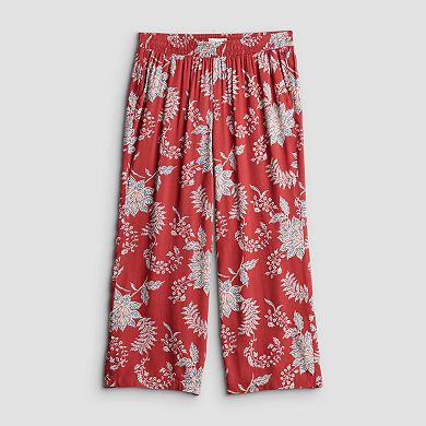Petite Croft & Barrow® Pull On Challis Pants