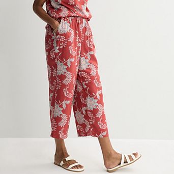 Women's Croft & Barrow® Pull On Challis Pants