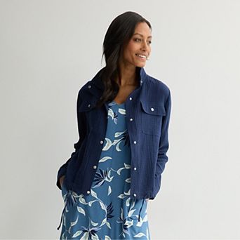 Women's Croft & Barrow® Utility Jacket
