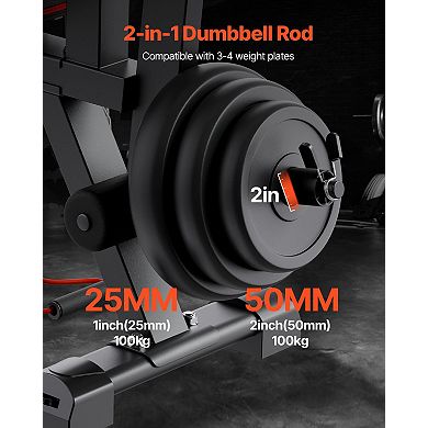 Adjustable Weight Bench 800 LB Capacity with Leg Extension and Preacher Pad