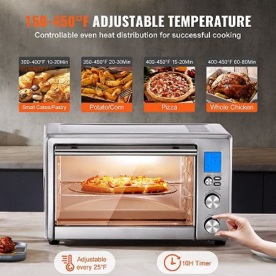 Countertop Convection Oven 28L 10-in-1 Toaster Baker 1800W