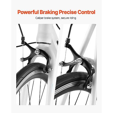 Road Bike 700C 21-Speed Shimano Racing Bike for Men and Women