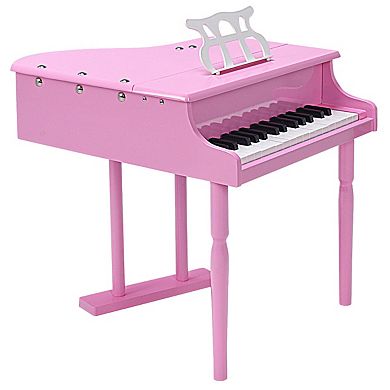 Musical Instrument Toy 30 Key Mini Grand Piano with Bench