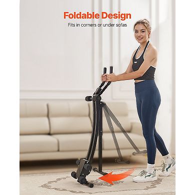 Ab Workout Machine, Foldable Ab Cruncher for Home Gym, 440 lbs Capacity