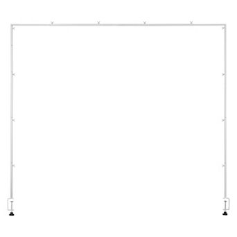 Adjustable Table Arch Stand 13"-42" Tall, White Balloon Frame