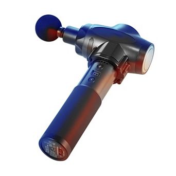 Deep Tissue Massage Gun with 9 Speeds & 6 Heads, Percussion Muscle Massager