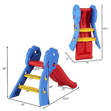 Indoor Outdoor Children Folding Up-down Slide