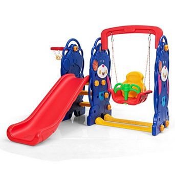 3 in 1 Toddler Climber and Swing Play Set