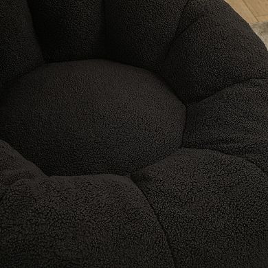 Lazy Bean Bag Chair with Armrests Cozy Seating for Adults