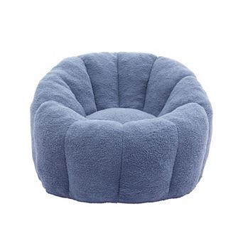 Lazy Bean Bag Chair with Armrests Cozy Seating for Adults