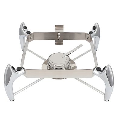 6 Liter Stainless Steel Rectangle Professional Chafing Dish/Food Warmer/Buffet Server Serving Dish