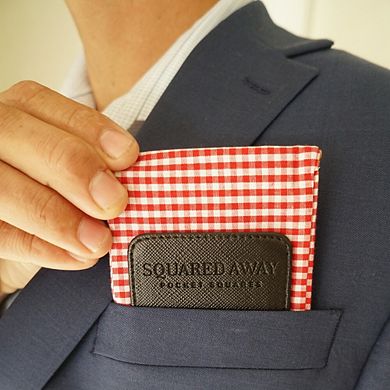 Pocket Square with Magnetic Holder