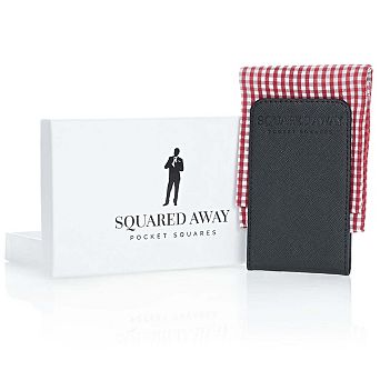 Pocket Square with Magnetic Holder