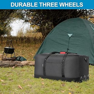 120 LITERS FOLDABLE ROLLING TRAVEL BAG