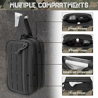 TACTICAL TRAVEL TOILETRY BAG