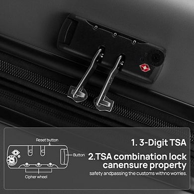 20-INCH AIRLINE-APPROVED TRAVEL LUGGAGE