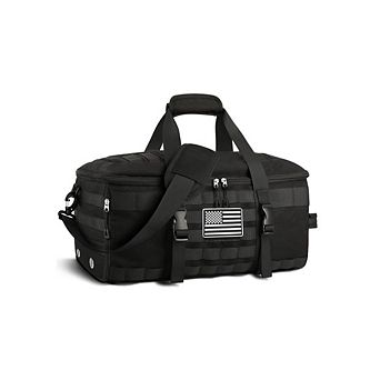 TACTICAL TRAVEL BAG WITH SHOE COMPARTMENT