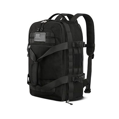 TACTICAL TRAVEL BAG WITH SHOE COMPARTMENT