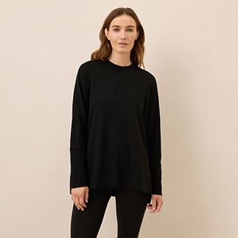 Organic Cotton Airplane Long Sleeve Poncho