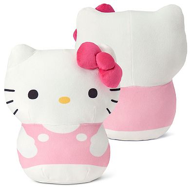 Hello Kitty Bowtastic Hello Silk Touch Throw Blanket, 50×60 inches and 11 inch Plush Set