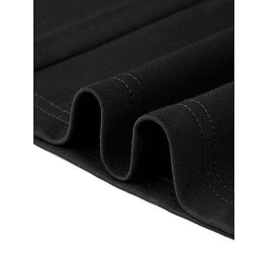 A-line Midi Dress for Women's Sleeveless Work Office Dress