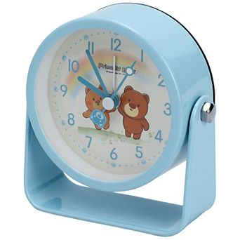 Desktop Mechanical Alarm Clock, Rotatable, Lovely Animals Patten, Durable Casing 3.7"x1.7"x3.9"