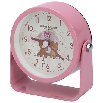 Desktop Mechanical Alarm Clock, Rotatable, Lovely Animals Patten, Durable Casing 3.7"x1.7"x3.9"