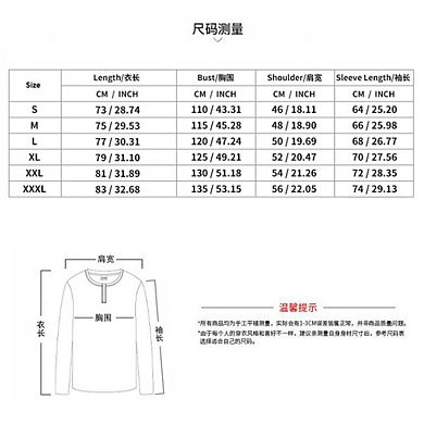 Men's multi-pocket casual shirt long-sleeved loose-fitting top versatile for everyday commuting
