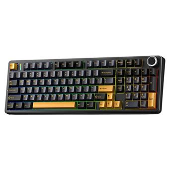 AULA F99 Pro, 99-Key, Wireless, Hot Swappable, Mechanical, Gaming, RGB, 8000mAh Battery, Knob